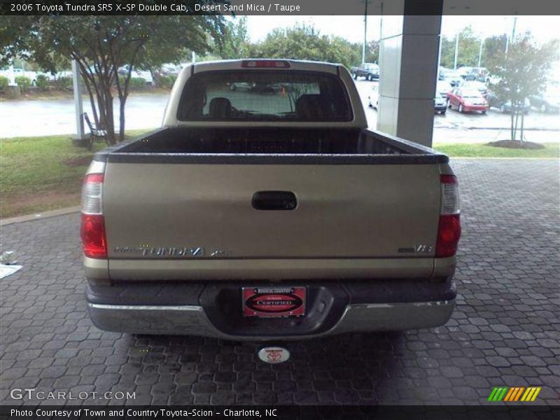 Desert Sand Mica / Taupe 2006 Toyota Tundra SR5 X-SP Double Cab