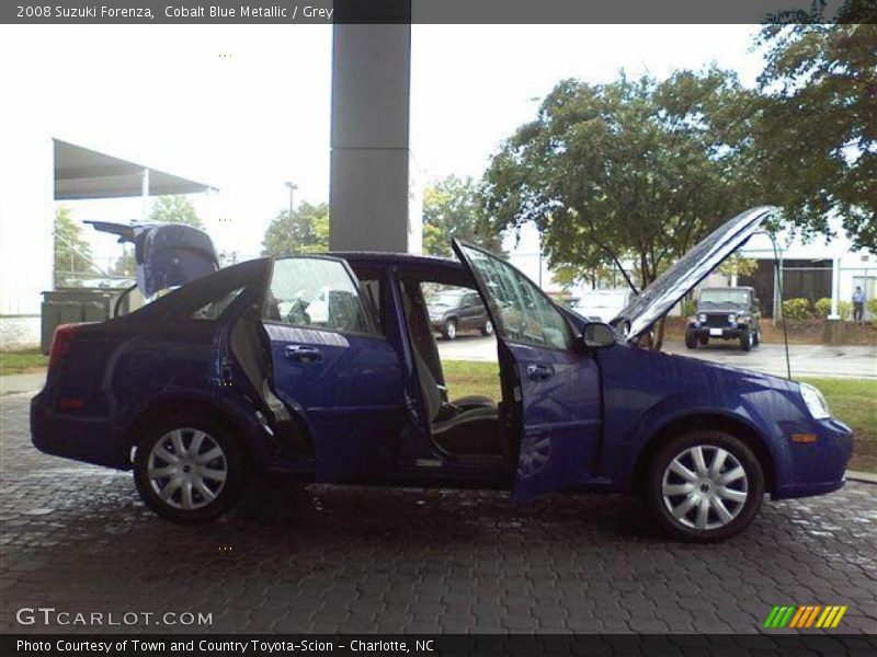 Cobalt Blue Metallic / Grey 2008 Suzuki Forenza