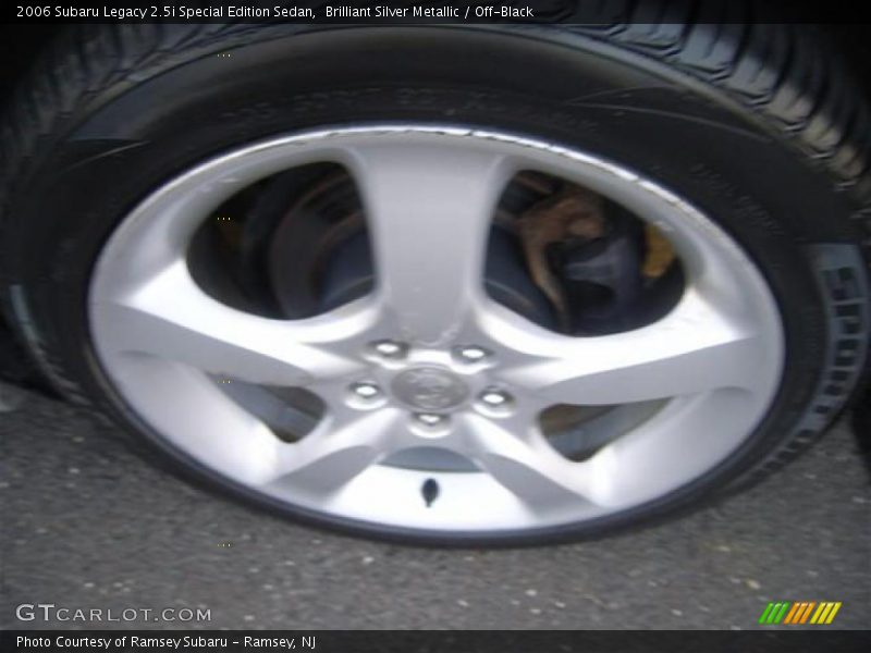 Brilliant Silver Metallic / Off-Black 2006 Subaru Legacy 2.5i Special Edition Sedan