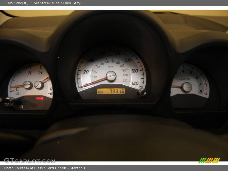 Silver Streak Mica / Dark Gray 2005 Scion tC