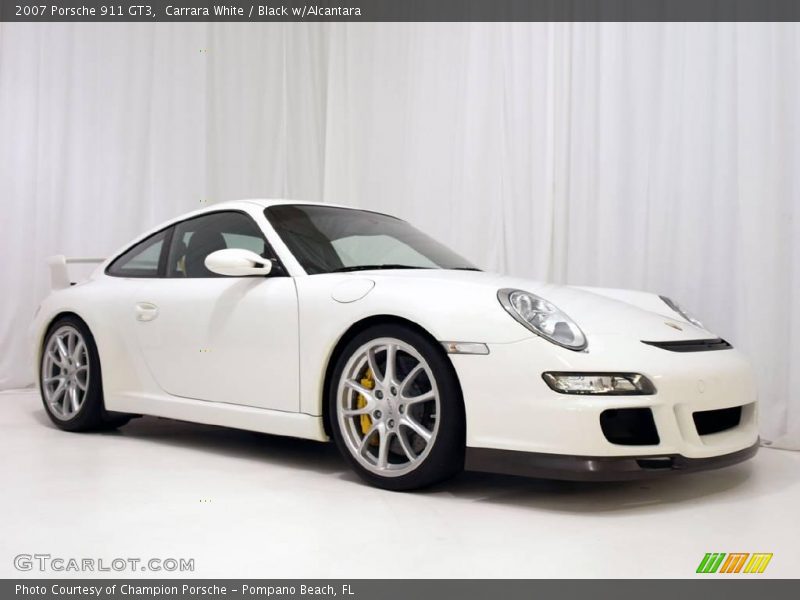 Carrara White / Black w/Alcantara 2007 Porsche 911 GT3