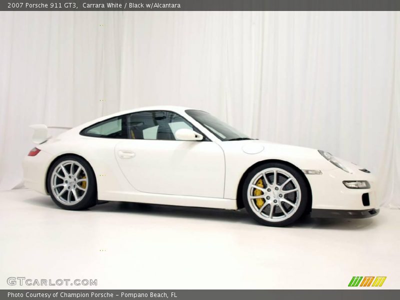 Carrara White / Black w/Alcantara 2007 Porsche 911 GT3