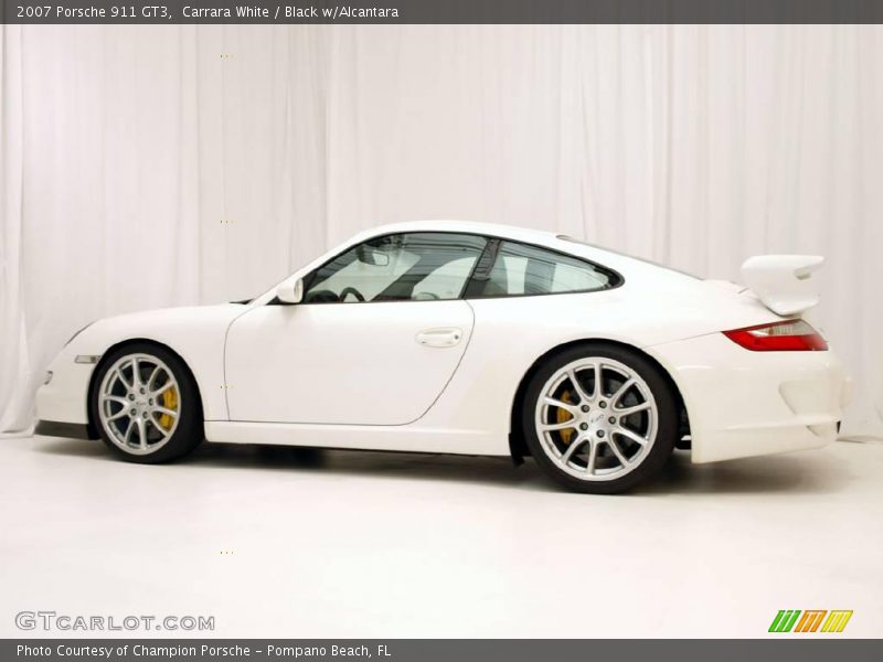 Carrara White / Black w/Alcantara 2007 Porsche 911 GT3