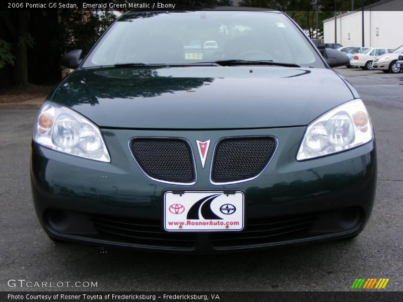 Emerald Green Metallic / Ebony 2006 Pontiac G6 Sedan