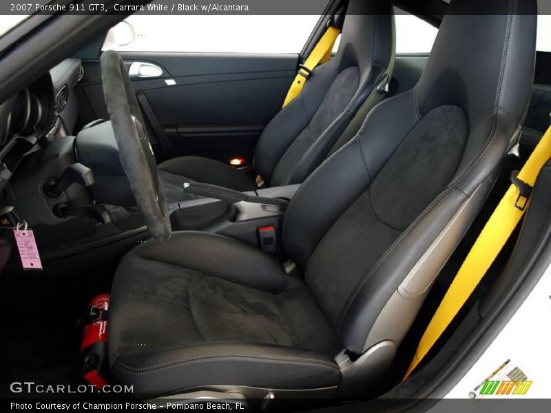 Carrara White / Black w/Alcantara 2007 Porsche 911 GT3