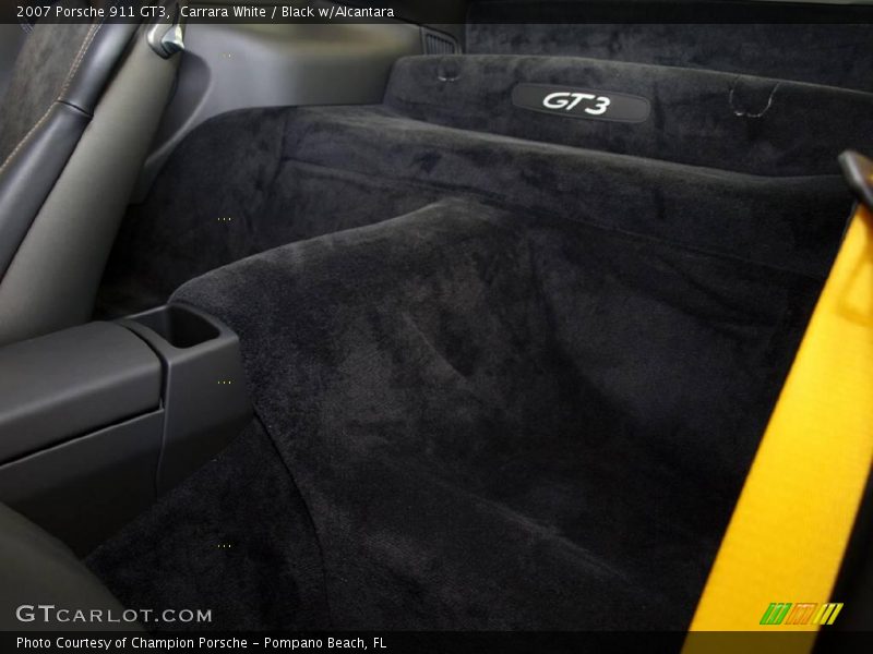 Carrara White / Black w/Alcantara 2007 Porsche 911 GT3