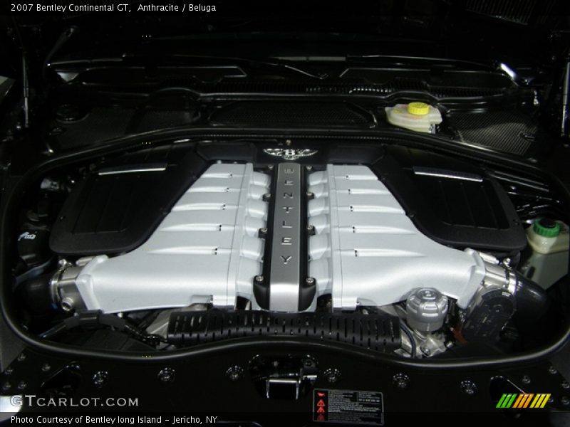 Anthracite / Beluga 2007 Bentley Continental GT