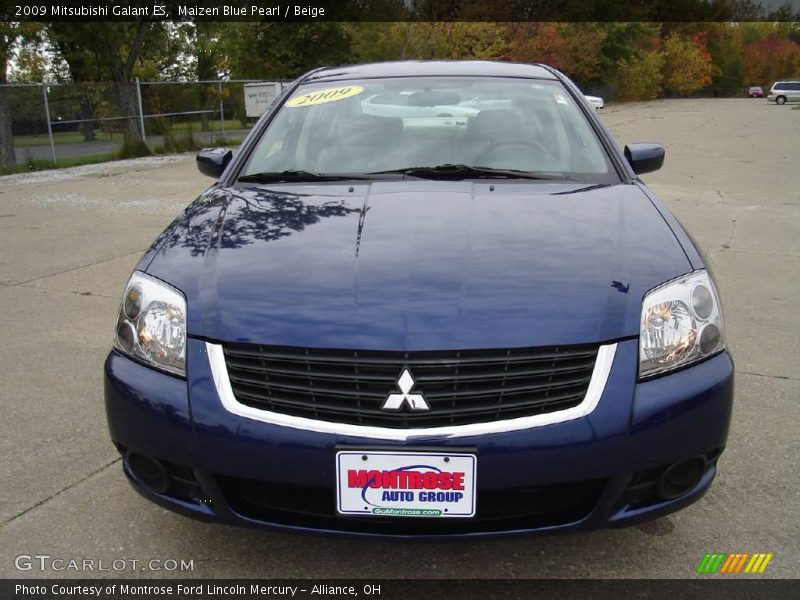 Maizen Blue Pearl / Beige 2009 Mitsubishi Galant ES