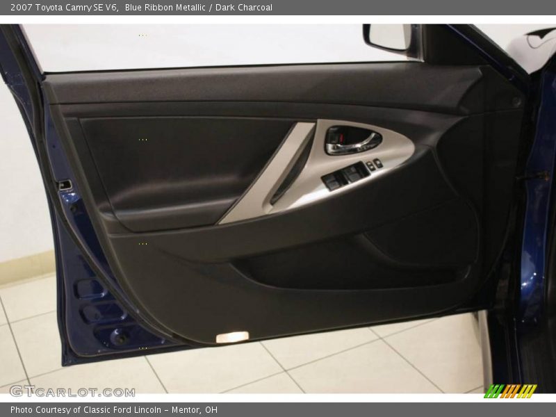 Blue Ribbon Metallic / Dark Charcoal 2007 Toyota Camry SE V6