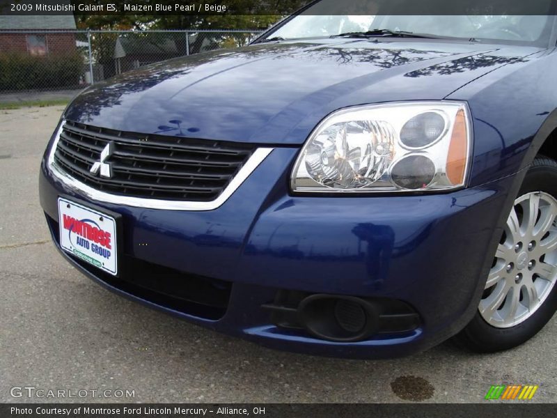 Maizen Blue Pearl / Beige 2009 Mitsubishi Galant ES
