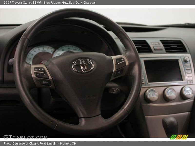 Blue Ribbon Metallic / Dark Charcoal 2007 Toyota Camry SE V6