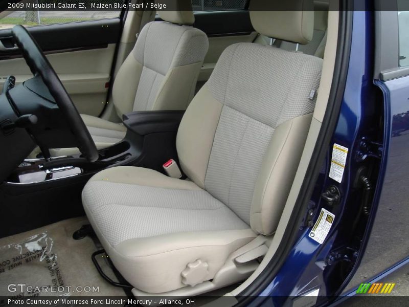 Maizen Blue Pearl / Beige 2009 Mitsubishi Galant ES