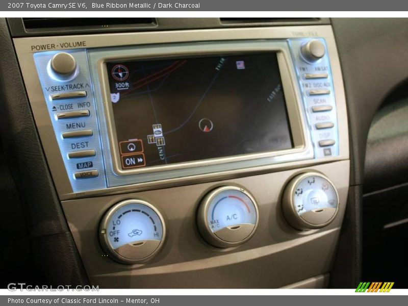 Blue Ribbon Metallic / Dark Charcoal 2007 Toyota Camry SE V6