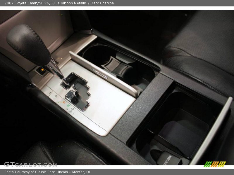 Blue Ribbon Metallic / Dark Charcoal 2007 Toyota Camry SE V6