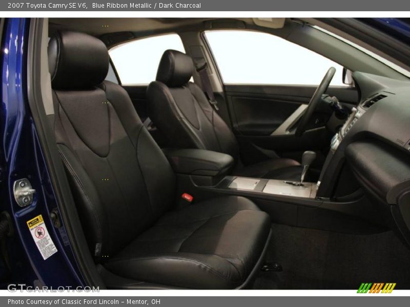 Blue Ribbon Metallic / Dark Charcoal 2007 Toyota Camry SE V6