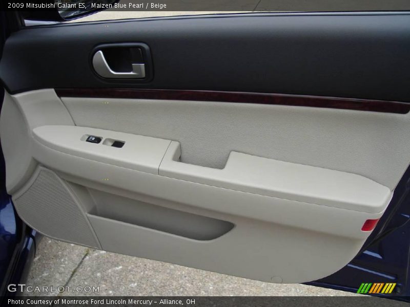Maizen Blue Pearl / Beige 2009 Mitsubishi Galant ES