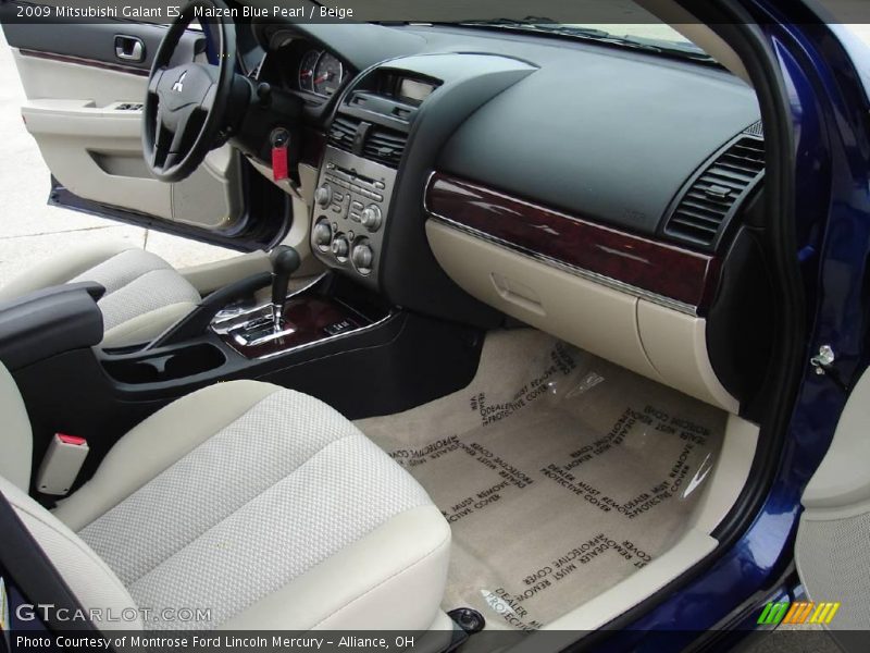 Maizen Blue Pearl / Beige 2009 Mitsubishi Galant ES