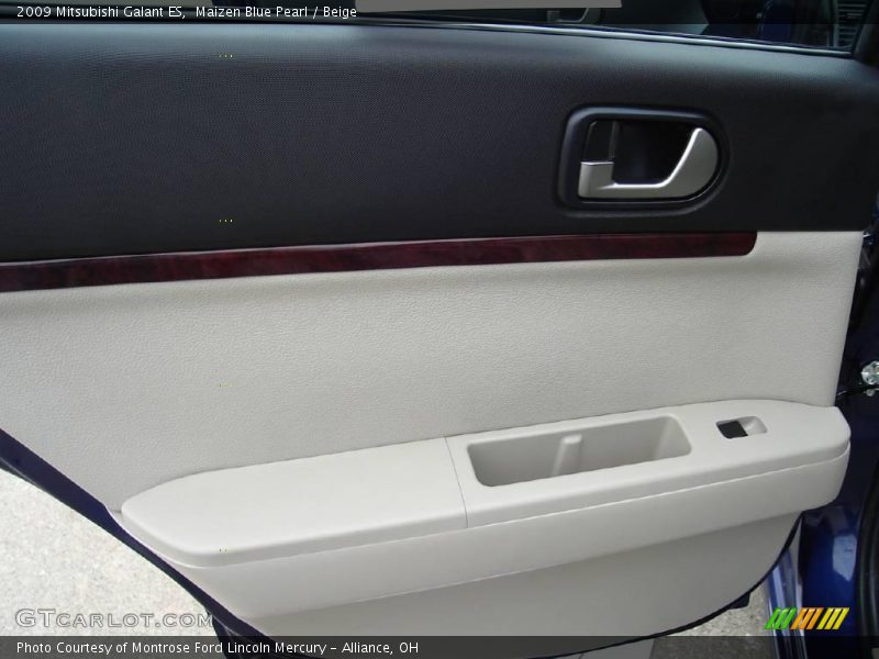 Maizen Blue Pearl / Beige 2009 Mitsubishi Galant ES