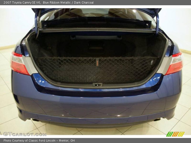 Blue Ribbon Metallic / Dark Charcoal 2007 Toyota Camry SE V6