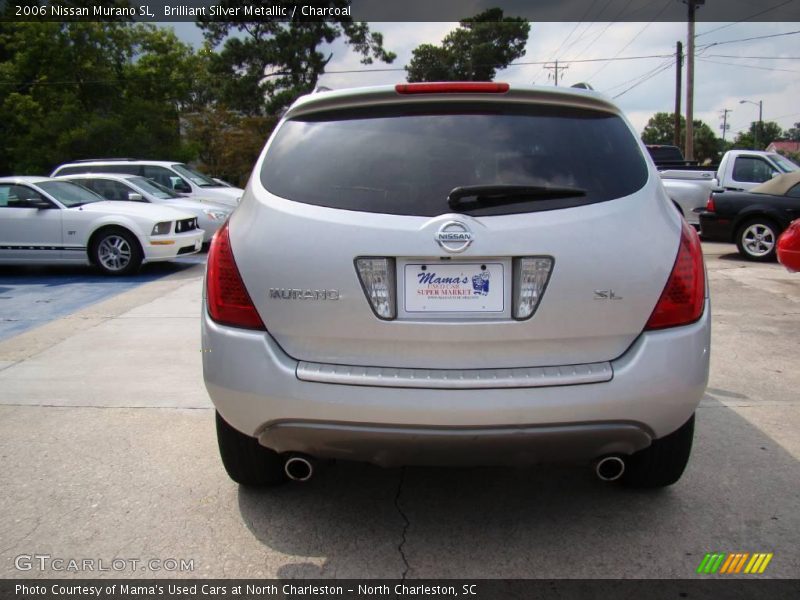 Brilliant Silver Metallic / Charcoal 2006 Nissan Murano SL