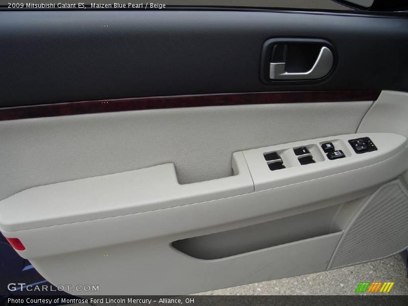 Maizen Blue Pearl / Beige 2009 Mitsubishi Galant ES