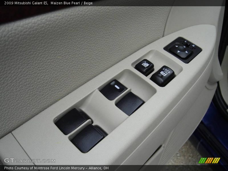Maizen Blue Pearl / Beige 2009 Mitsubishi Galant ES