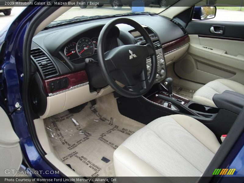 Maizen Blue Pearl / Beige 2009 Mitsubishi Galant ES
