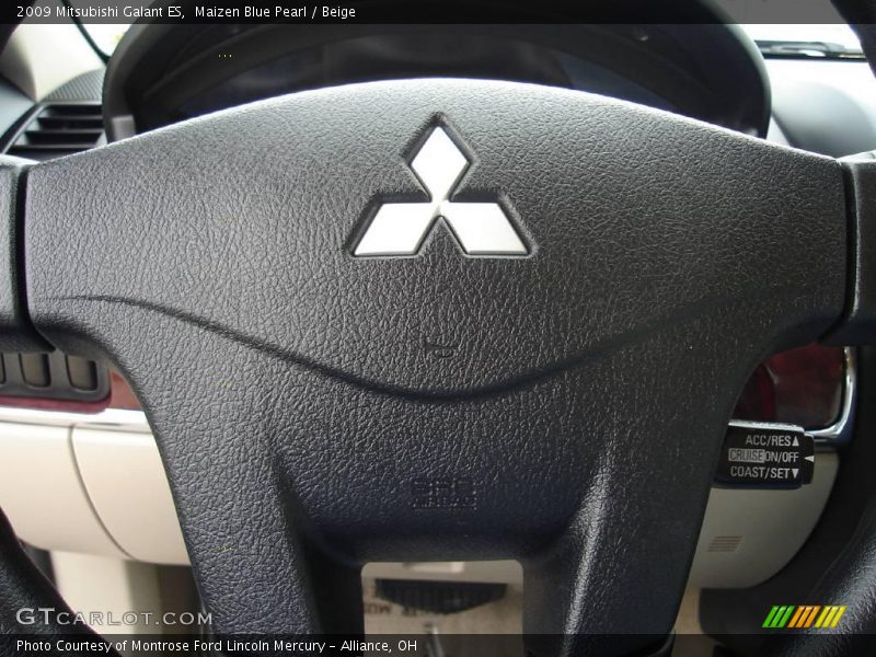 Maizen Blue Pearl / Beige 2009 Mitsubishi Galant ES