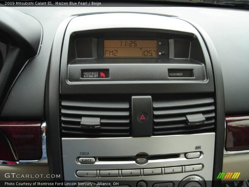 Maizen Blue Pearl / Beige 2009 Mitsubishi Galant ES