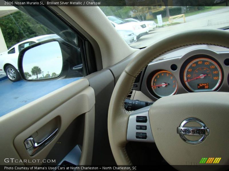 Brilliant Silver Metallic / Charcoal 2006 Nissan Murano SL