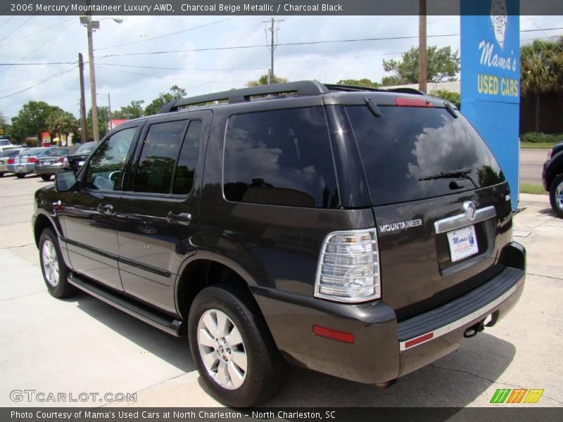 Charcoal Beige Metallic / Charcoal Black 2006 Mercury Mountaineer Luxury AWD