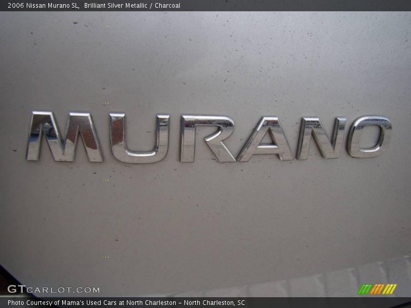 Brilliant Silver Metallic / Charcoal 2006 Nissan Murano SL