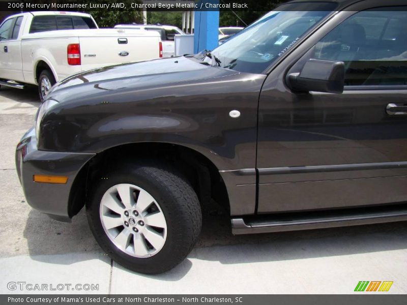 Charcoal Beige Metallic / Charcoal Black 2006 Mercury Mountaineer Luxury AWD