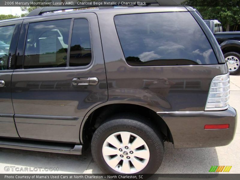 Charcoal Beige Metallic / Charcoal Black 2006 Mercury Mountaineer Luxury AWD