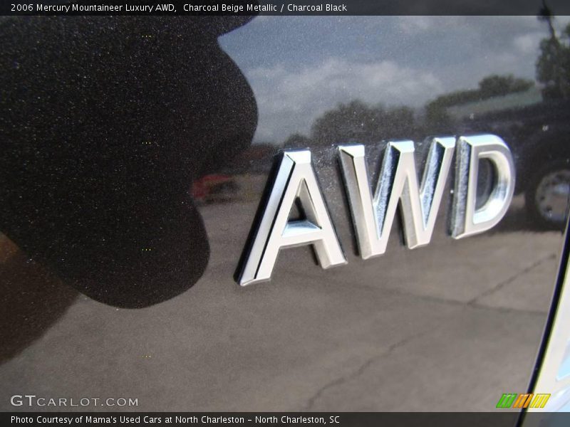 Charcoal Beige Metallic / Charcoal Black 2006 Mercury Mountaineer Luxury AWD