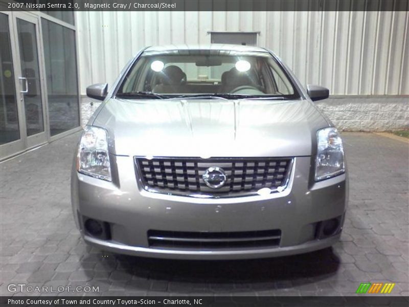 Magnetic Gray / Charcoal/Steel 2007 Nissan Sentra 2.0