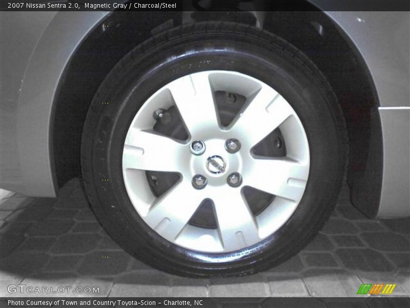 Magnetic Gray / Charcoal/Steel 2007 Nissan Sentra 2.0