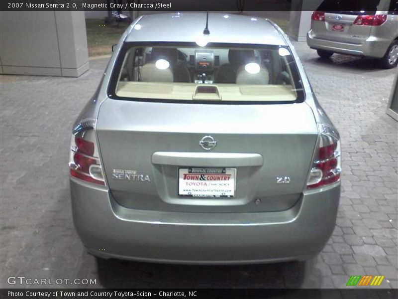 Magnetic Gray / Charcoal/Steel 2007 Nissan Sentra 2.0
