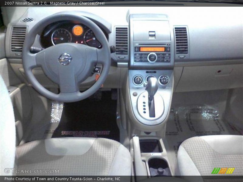 Magnetic Gray / Charcoal/Steel 2007 Nissan Sentra 2.0