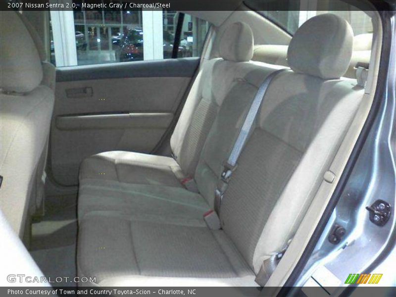 Magnetic Gray / Charcoal/Steel 2007 Nissan Sentra 2.0