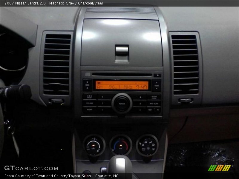 Magnetic Gray / Charcoal/Steel 2007 Nissan Sentra 2.0