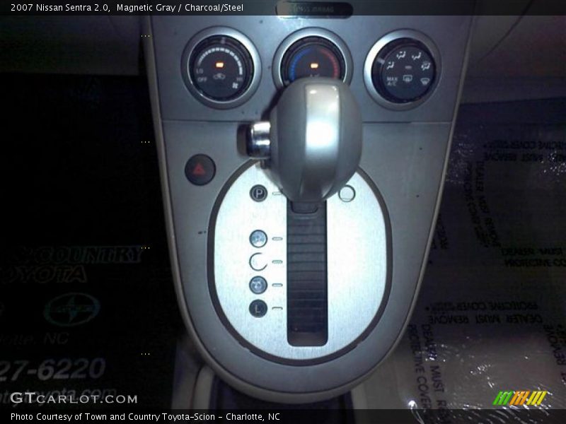 Magnetic Gray / Charcoal/Steel 2007 Nissan Sentra 2.0