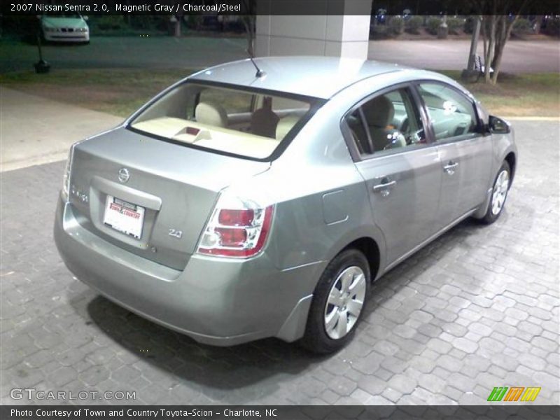 Magnetic Gray / Charcoal/Steel 2007 Nissan Sentra 2.0