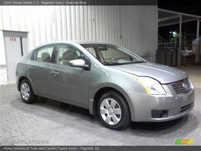 Magnetic Gray / Charcoal/Steel 2007 Nissan Sentra 2.0