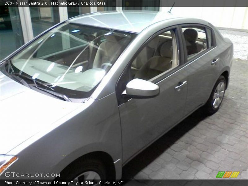 Magnetic Gray / Charcoal/Steel 2007 Nissan Sentra 2.0