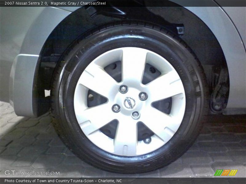 Magnetic Gray / Charcoal/Steel 2007 Nissan Sentra 2.0