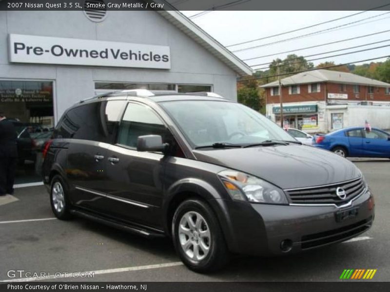 Smoke Gray Metallic / Gray 2007 Nissan Quest 3.5 SL