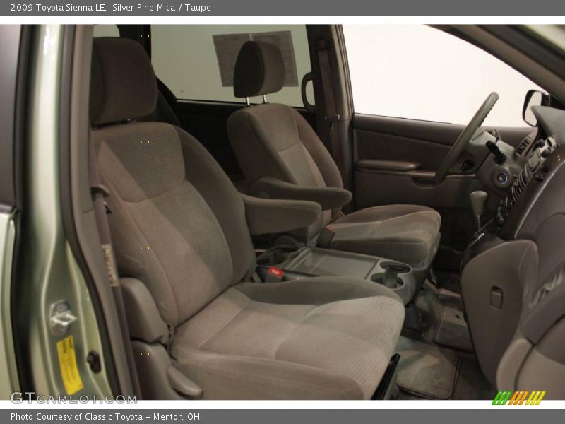 Silver Pine Mica / Taupe 2009 Toyota Sienna LE