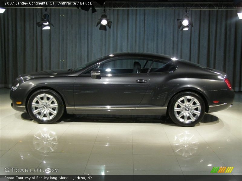 Anthracite / Beluga 2007 Bentley Continental GT