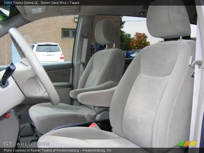 Desert Sand Mica / Taupe 2009 Toyota Sienna LE